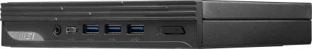 Неттоп MSI Pro DP10 12M-201XRU i3 1215U (1.2) 8Gb SSD512Gb UHDG без ОС 2.5xGbitEth WiFi BT 120W черный (9S6-B0A621-201)