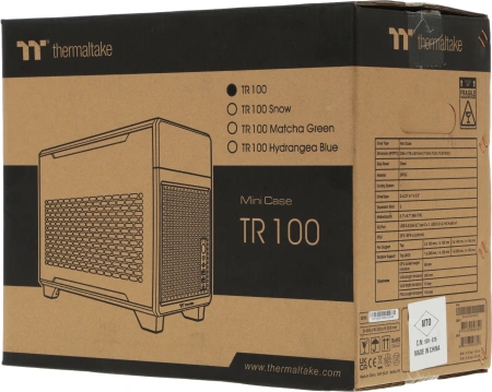 Корпус Thermaltake TR100 черный без БП miniITX 8x140mm 2x200mm 2xUSB3.0 audio bott PSU