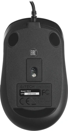 Мышь A4Tech Fstyler FM10 черный/оранжевый оптическая 1600dpi USB 4but (FM10 ORANGE)