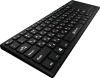 Клавиатура Оклик 830ST черный USB беспроводная slim Multimedia Touch