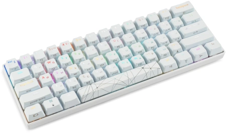 Клавиатура GMNG GG-KB505XW механическая белый USB беспроводная BT/Radio for gamer LED (1910522)