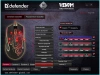 Мышь Defender Venom GM-640L черный оптическая 7200dpi USB 7but (52640)