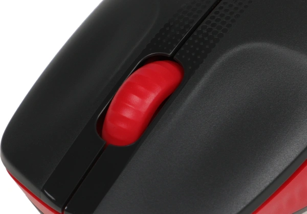 Мышь Logitech M190 черный/красный оптическая 1000dpi беспров. USB 2but (910-005908)