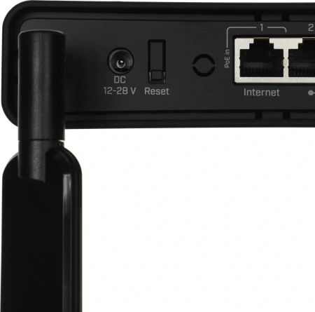 Роутер беспроводной MikroTik hAP ac3 (RBD53IG-5HACD2HND) AC1200 10/100/1000BASE-TX черный