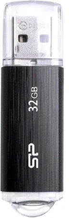 Флеш Диск Silicon Power 32Gb Ultima U02 SP032GBUF2U02V1K USB2.0 черный