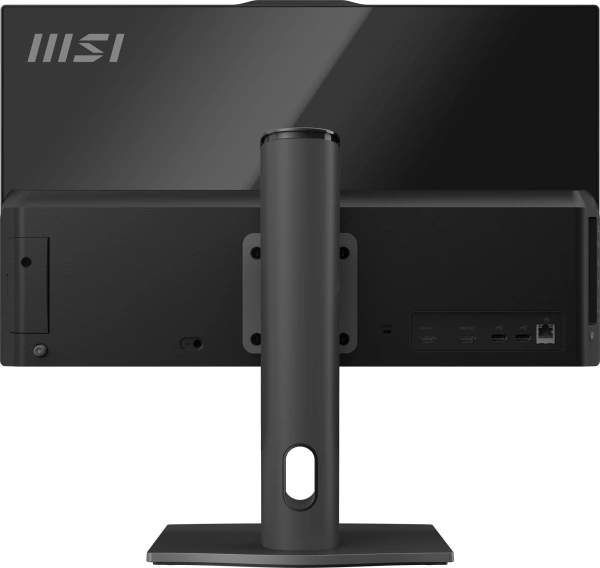 Моноблок MSI Modern AM242P 12M-669RU 23.8" Full HD i5 1235U (1.3) 16Gb SSD512Gb Iris Xe Windows 11 Pro GbitEth WiFi BT 120W клавиатура мышь Cam черный 1920x1080