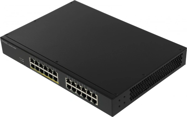 Коммутатор Zyxel GS1915-24EP-EU0101F (L2) 24x1Гбит/с 12PoE+ 130W управляемый