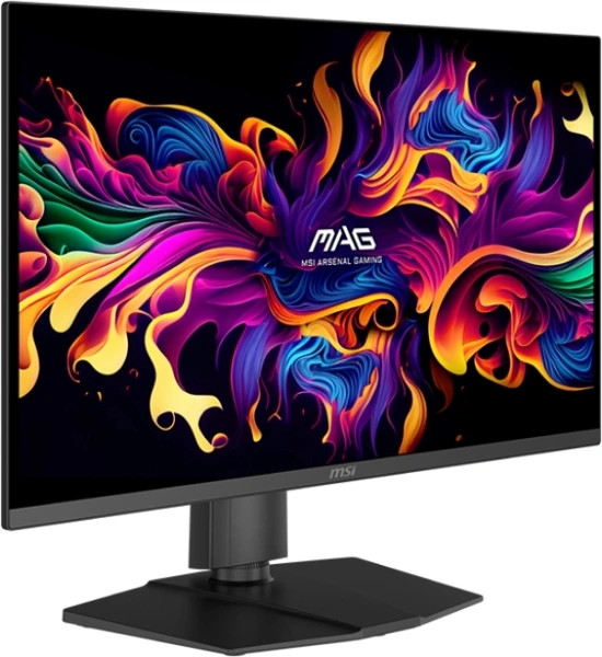 Монитор MSI 26.5" Mag 271QP QD-OLED X24 черный QD OLED LED 16:9 HDMI матовая HAS Piv 240cd 178гр/178гр 2650x1440 240Hz DP Quad HD 2K (1440p) 8кг