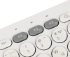 Клавиатура Logitech K380 белый беспроводная BT (920-009589)
