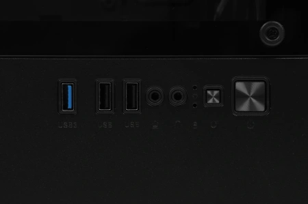 Корпус Accord ACC-ZCU1B черный без БП mATX 5x120mm 2xUSB3.0 1xUSB3.1 audio bott PSU