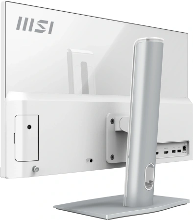 Моноблок MSI Modern AM242TP 1M-1019XRU 23.8" Full HD Touch Core 5 120U (1.4) 16Gb SSD512Gb Graphics без ОС GbitEth WiFi BT 120W клавиатура мышь Cam белый 1920x1080
