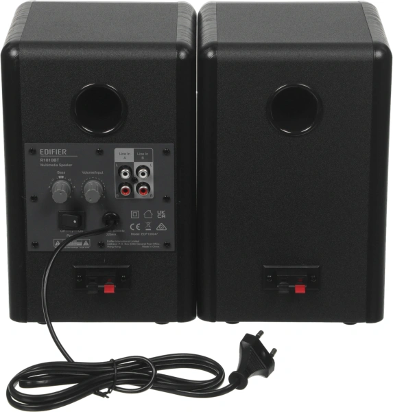 Колонки Edifier R1010BT 2.0 черный/черный 24Вт BT