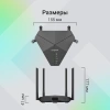 Роутер беспроводной Digma DWR-N302LTE N300 10/100BASE-TX/3G/4G cat. 4 черный