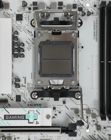 Материнская плата MSI B840M GAMING PLUS WIFI6E Socket AM5 AMD B840 4xDDR5 mATX AC`97 8ch(7.1) 2.5Gg RAID+HDMI