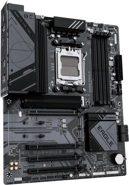 Материнская плата Gigabyte B650 EAGLE Socket AM5 AMD B650 4xDDR5 ATX AC`97 8ch(7.1) GbLAN RAID+HDMI+DP