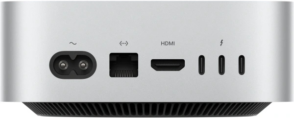 ПК Apple Mac mini A3239 M4 Pro 12 core (4.41) 24Gb SSD512Gb 16 core GPU macOS GbitEth WiFi BT серебристый (MCX44CH/A)