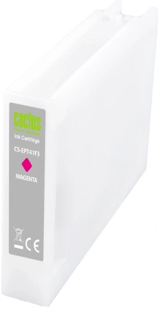 Картридж струйный Cactus CS-EPT41F3 T41F3 пурп.пигм. (350мл) для Epson SureColor SC-T5400M/SC-T3405/SC-T5405 с чипом