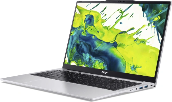 Ноутбук Acer Aspire Lite AL15-72P-508N Core i5 13500H 8Gb SSD512Gb Intel UHD Graphics 15.6" IPS FHD (1920x1080) без ОС silver WiFi BT Cam 5100mAh (NX.D5JCD.002)