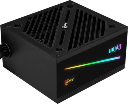 Блок питания Aerocool ATX 600W CYLON 600 80+ (20+4pin) APFC 120mm fan color 5xSATA RTL