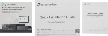 Точка доступа TP-Link EAP613 AX1800 10/100/1000BASE-TX белый