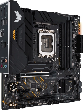 Материнская плата Asus TUF GAMING B660M-PLUS D4 Soc-1700 Intel B660 4xDDR4 mATX AC`97 8ch(7.1) 2.5Gg RAID+HDMI+DP