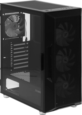 Корпус Zalman i3 NEO черный без БП ATX 4x120mm 5x140mm 2xUSB2.0 1xUSB3.0 audio bott PSU