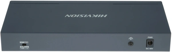Коммутатор Hikvision DS-3E0310P-E/M 8x100Мбит/с 1x1Гбит/с 8PoE+ 60W неуправляемый