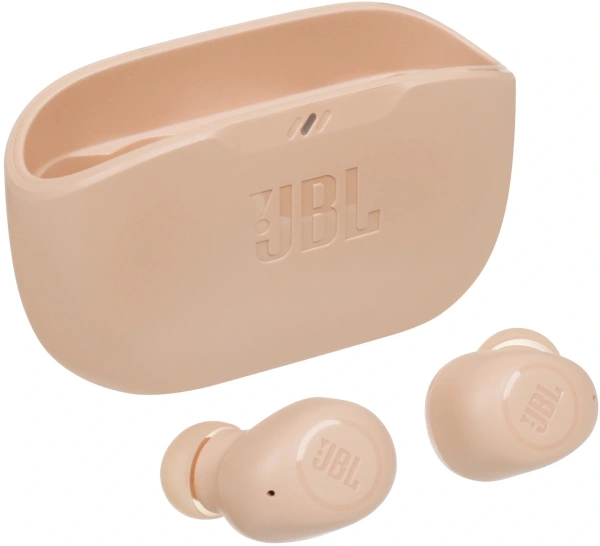 Гарнитура внутриканальные JBL Wave Buds бежевый беспроводные bluetooth в ушной раковине (JBLWBUDSBEG)