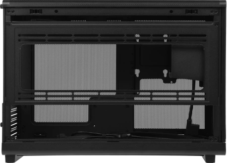 Корпус Lian-Li A3 Wood черный без БП mATX 10x120mm 2x140mm 2xUSB3.0 1xUSB3.1 audio bott PSU