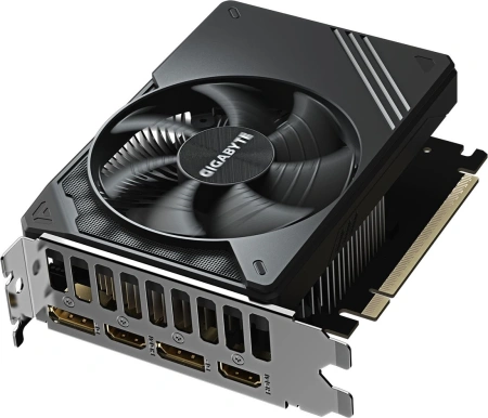 Видеокарта Gigabyte PCI-E 5.0 GV-N5050D6-8GD 1.0 NVIDIA GeForce RTX 5050 8Gb 128bit GDDR6 2572/20000 HDMIx2 DPx2 HDCP Ret low profile