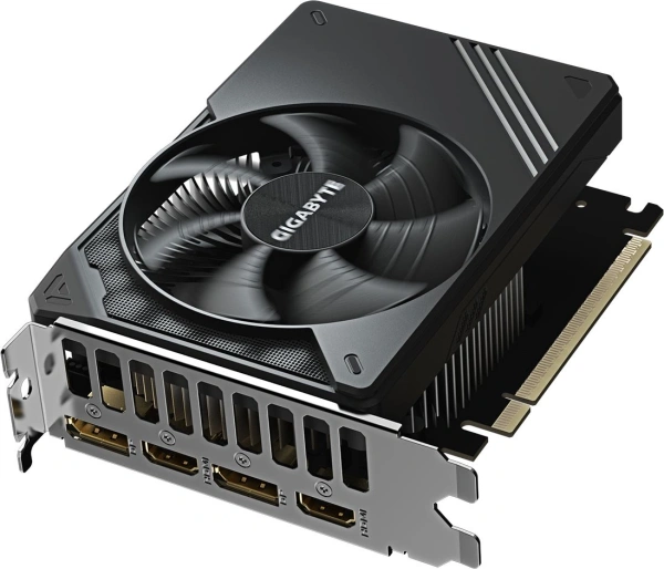 Видеокарта Gigabyte PCI-E 5.0 GV-N5050D6-8GD 1.0 NVIDIA GeForce RTX 5050 8Gb 128bit GDDR6 2572/20000 HDMIx2 DPx2 HDCP Ret low profile