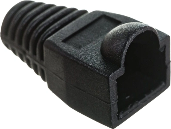 Колпачок Lanmaster (TWT-BO-6.0-BK/100) черный (упак.:100шт)