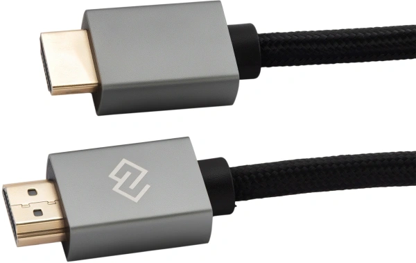 Кабель аудио-видео Digma HDMI (m)/HDMI (m) 5м. феррит.кольца позолоч.конт. черный (D-HDMI-2FF-V2.0-5M)