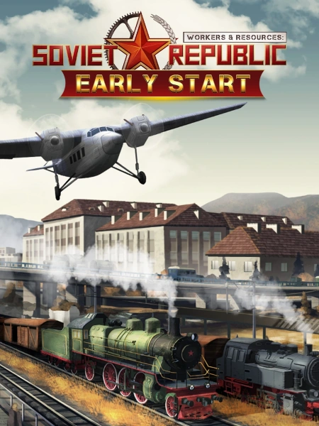 Дополнение к игре для ПК Hooded Horse Workers & Resources: Soviet Republic - Early Start (6+)