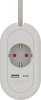 Сетевой фильтр Ritmix RM-211C 2м (1 розетка) белый (коробка)