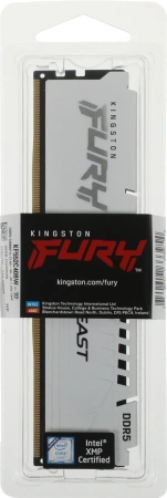 Память DDR5 32GB 5200MHz Kingston KF552C40BW-32 Fury Beast RTL Gaming PC5-41600 CL40 DIMM 288-pin 1.25В single rank с радиатором Ret