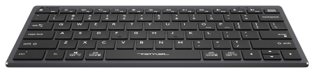 Клавиатура A4Tech FX51 серый USB slim Multimedia (FX51 GREY) кабель 1.5м