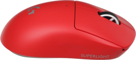 Мышь Logitech G PRO X SUPERLIGHT 2 SE красный оптическая 44000dpi беспров. USB-C 4but (910-007474)