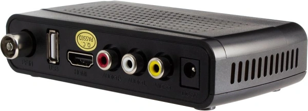 Ресивер DVB-T2 Hyundai H-DVB520 + WiFi-адаптер черный
