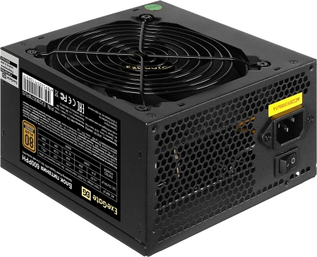 Блок питания Exegate ATX 600W 600PPH 80+ bronze (20+4pin) APFC 120mm fan 6xSATA RTL