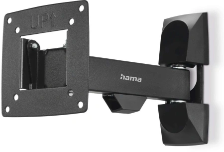 Кронштейн для телевизора Hama 00220820 черный 10"-26" макс.15кг настенный поворот и наклон