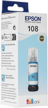 Чернила Epson 108 C13T09C54A светло-голубой 70мл для Epson L8050/L18050