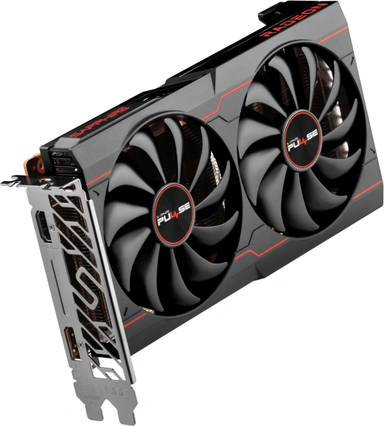 Видеокарта Sapphire PCI-E 4.0 11314-07-20G RX 6500XT Gaming OC Pulse AMD Radeon RX 6500XT 4Gb 64bit GDDR6 2685/18000 HDMIx1 DPx1 HDCP Ret