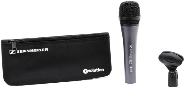 Микрофон проводной Sennheiser E 835-S черный