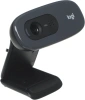 Камера Web Logitech HD Webcam C270 черный 0.9Mpix (1280x720) USB2.0 с микрофоном (960-000999)