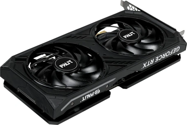 Видеокарта Palit PCI-E 4.0 PA-RTX4060 DUAL NVIDIA GeForce RTX 4060 8Gb 128bit GDDR6 1830/17000 HDMIx1 DPx3 HDCP Ret