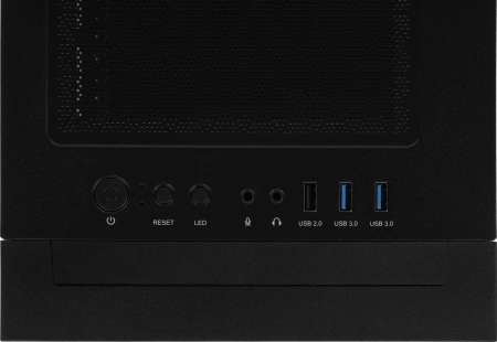 Корпус Montech Air 1000 Lite черный без БП ATX 1x120mm 3x140mm 1xUSB2.0 2xUSB3.0 audio bott PSU