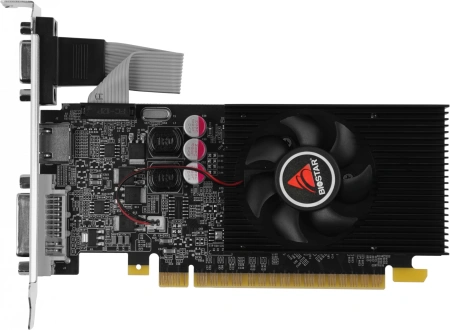 Видеокарта Biostar PCI-E 2.0 G210-1GB D3 LP NVIDIA GeForce 210 1Gb 64bit DDR3 589/1333 DVIx1 HDMIx1 CRTx1 Ret low profile