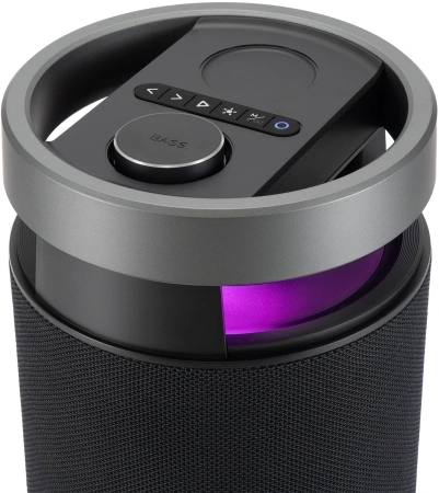 Минисистема Hyundai Select H-MC1241 черный 90Вт USB BT