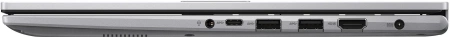 Ноутбук Asus Vivobook 15 X1504VA-BQ4056 Core 5 120U 16Gb SSD512Gb Intel Graphics 15.6" IPS FHD (1920x1080) без ОС silver WiFi BT Cam (90NB13Y2-M02FT0)